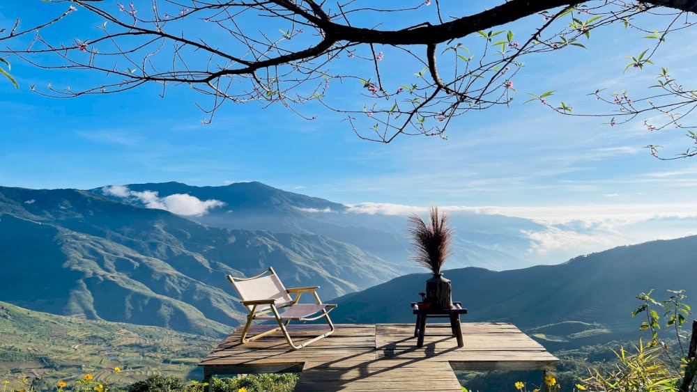 Khung cảnh như tranh từ homestay Mùa Trứ Tà Xùa 
